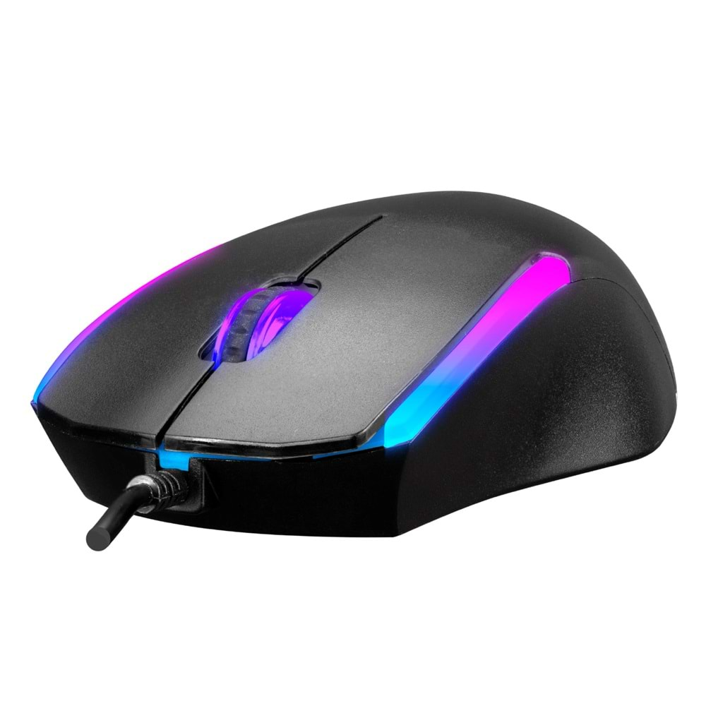 Everest GX56 ZONE Usb Siyah 3D Optik Led Gaming Oyuncu Mouse