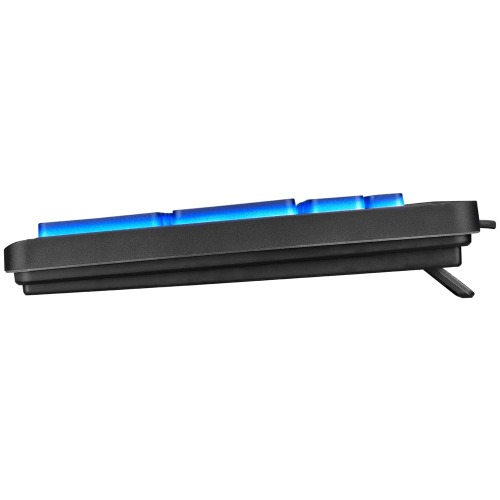 Everest KB-120 Sleek Siyah USB Gökkuşağı Aydınlatmalı Oyuncu Klavyesi