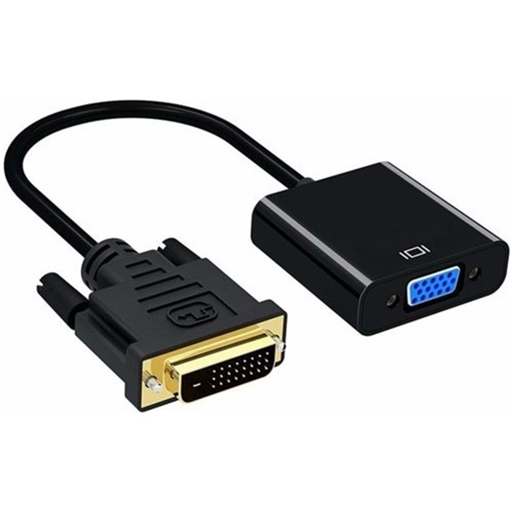 Hadron HDX1256 Adaptör Çevirici VGA to DVI M/F