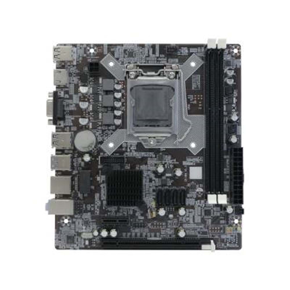 Turbox Work Team H81 M.2 SATA DDR3 1600 MHz USB 2.0 VGA HDMI SES G.LAN 1150p 4.GEN Anakart
