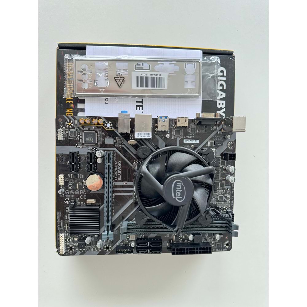 İ3-9100 CPU/GİGABYTE H 310 ANAKART/ BUNDLE SET