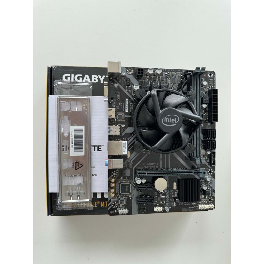 İ3-9100 CPU/GİGABYTE H 310 ANAKART/ BUNDLE SET