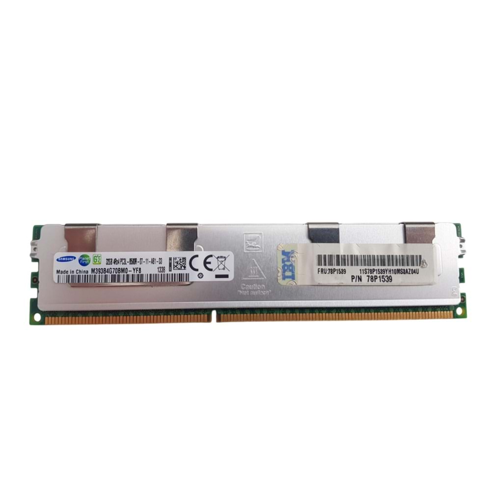 Samsung 32GB 4RX4 PC3-8500R-07-11-AB1 ECC Server Ram