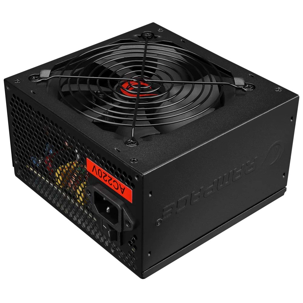 Rampage 600W 80Plus Bronze 12cm Fan Aktif PFC Power Supply