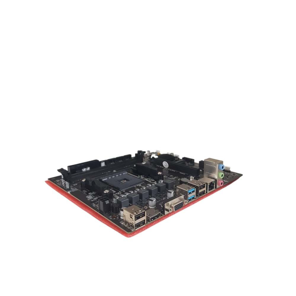 Turbox A320 Sata,M2 Ddr4 3000MHZ Usb 3.0 Vga Hdmi Ses G.Lan AM4 Anakart
