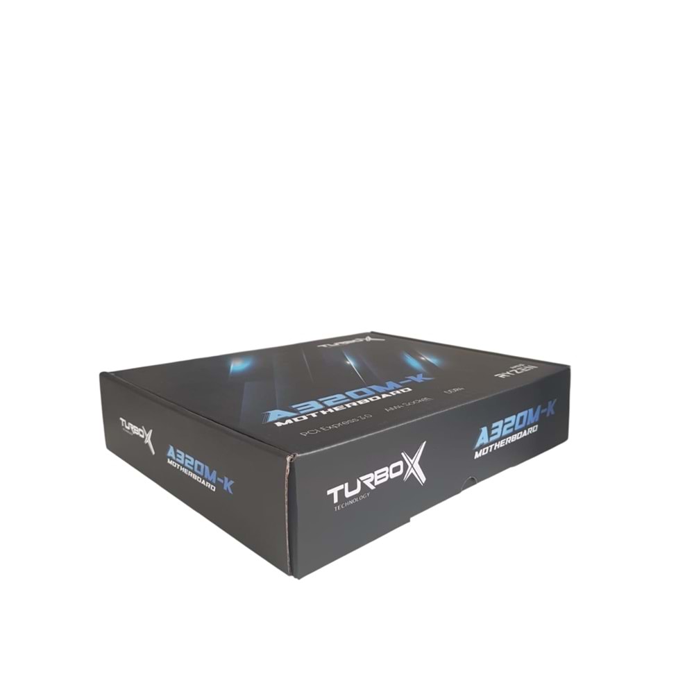 Turbox A320 Sata,M2 Ddr4 3000MHZ Usb 3.0 Vga Hdmi Ses G.Lan AM4 Anakart