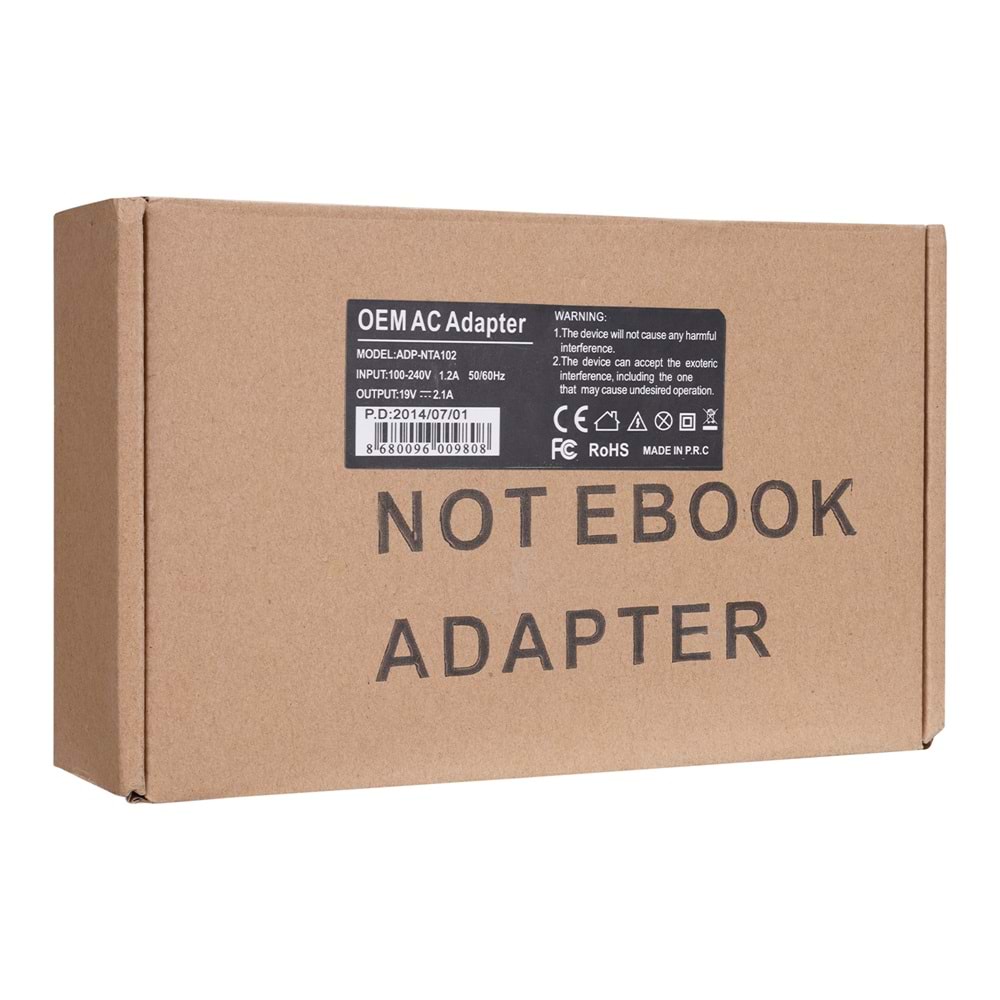 Oem ADP-NTA106 19V 4.74A 7.4*5.0 HP Compaq Boru Uç İğneli Notebook / Laptop Adaptör