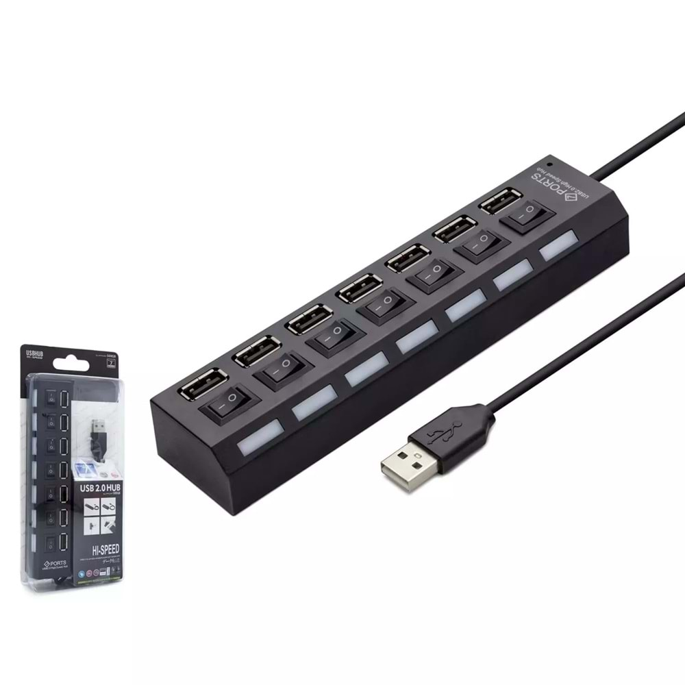 Hadron HDX7001 HUB USB 2.0 7 PORT