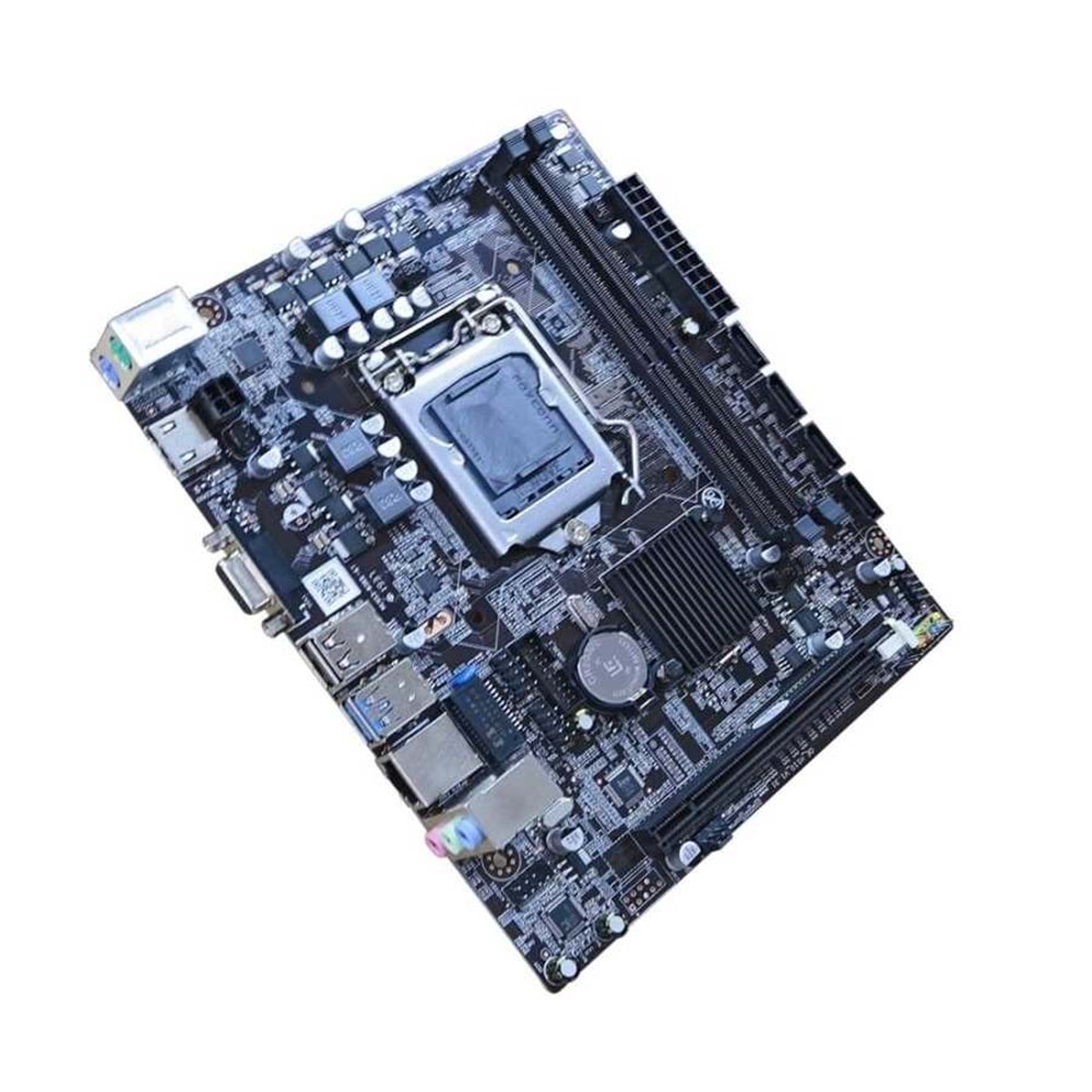 Turbox Workprof X H110 SATA DDR4 2400MHZ USB 3.0 VGA HDMI SES G.LAN 1151P 6.7.8.9 GEN ANAKART
