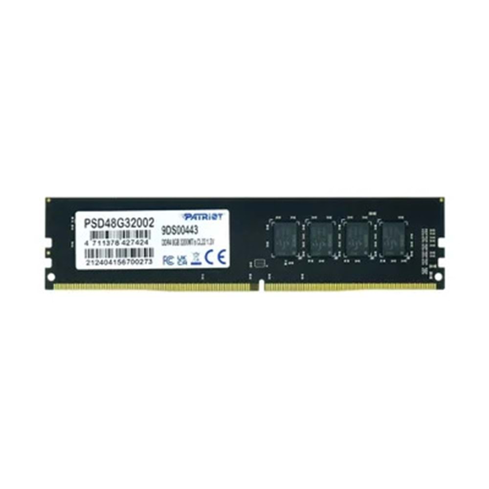8GB PATRIOT DDR4 PSD48G32002 3200MHz 1x8