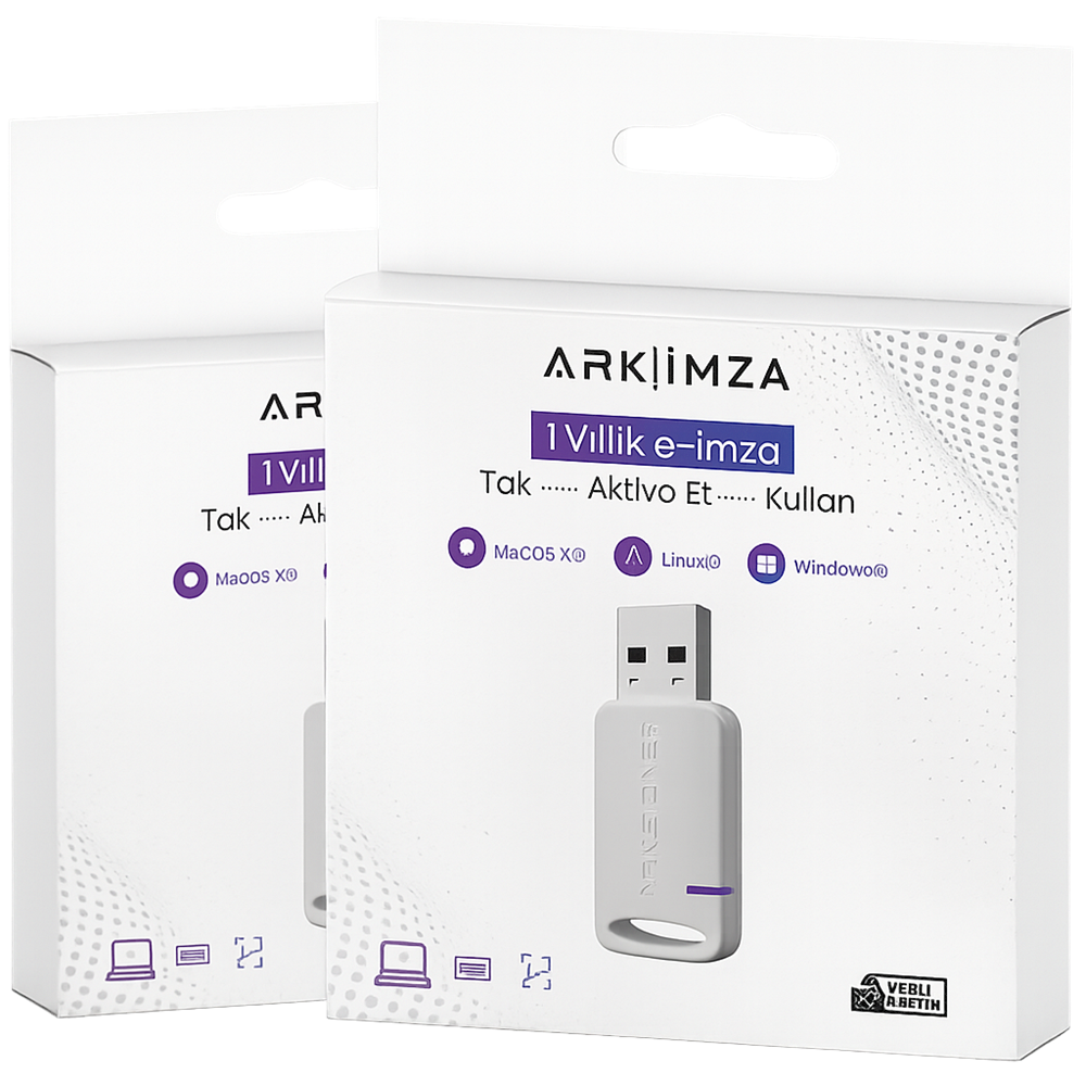 E-İmza 1 Yıllık / Usb Kolay kullanım