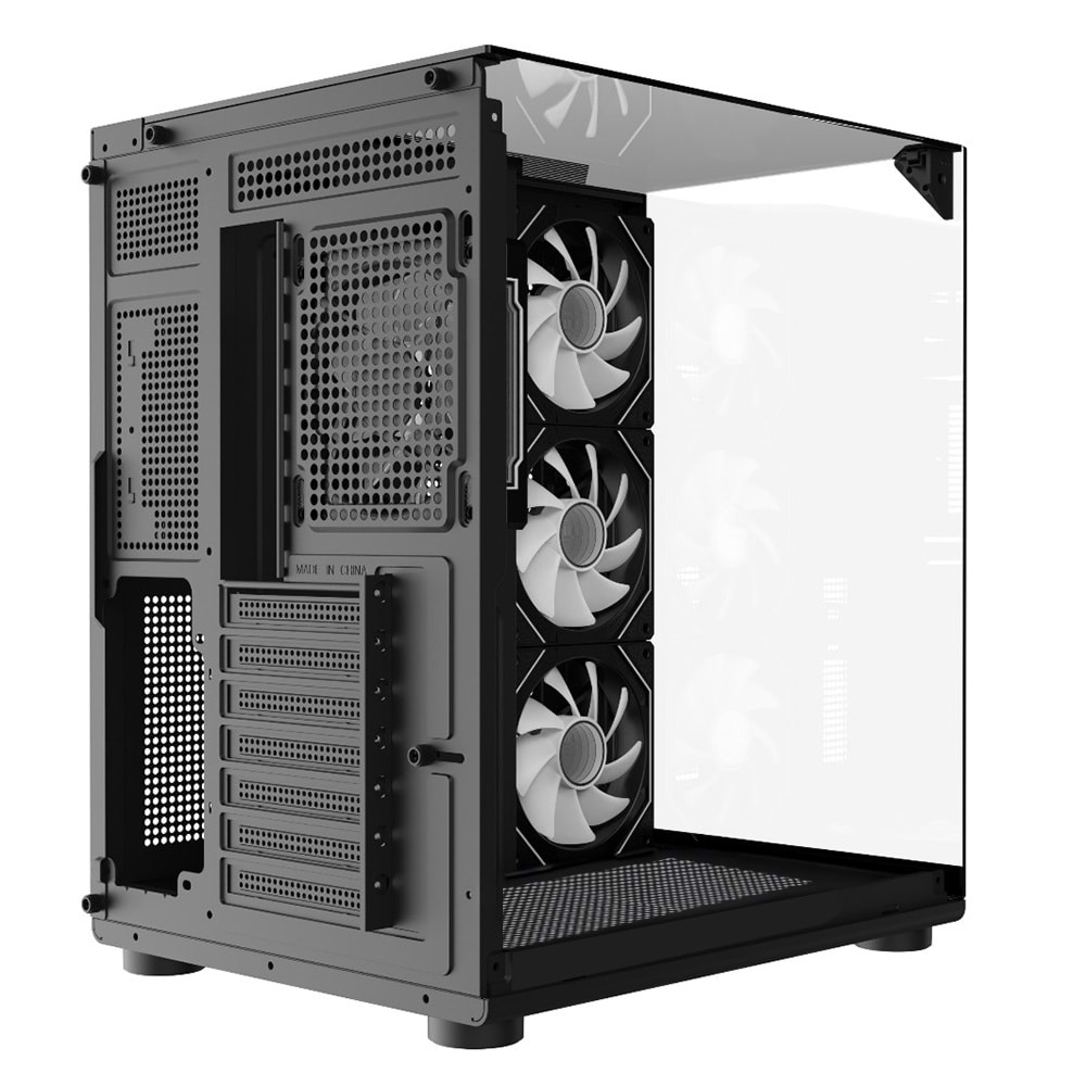 Turbox Teras Akvaryum Cam Tasarım 4XARGB Fan 500W PSU USB 3.0 ATX Oyuncu Bilgisayar Kasası