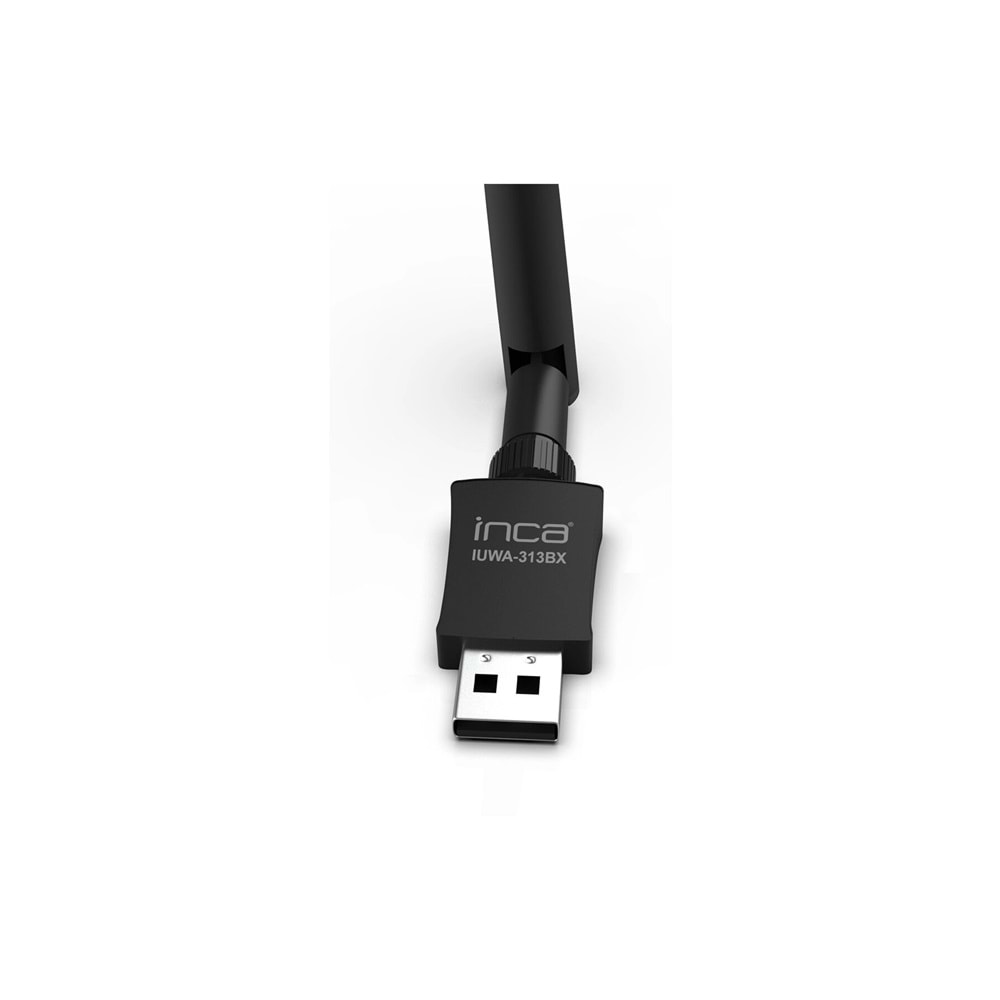 Inca Iuwa-313Bx 300 Mbps 11N Harici 5Dpi Anten Wireless Adaptör 1 Km Menzilli