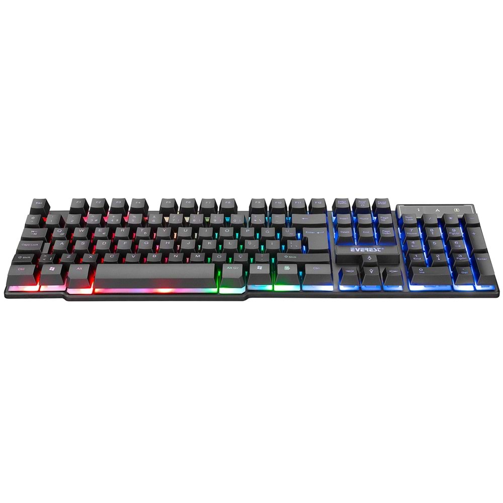 Everest KB-188 Borealis Usb Rgb Aydınlatmalı Gaming Klavye