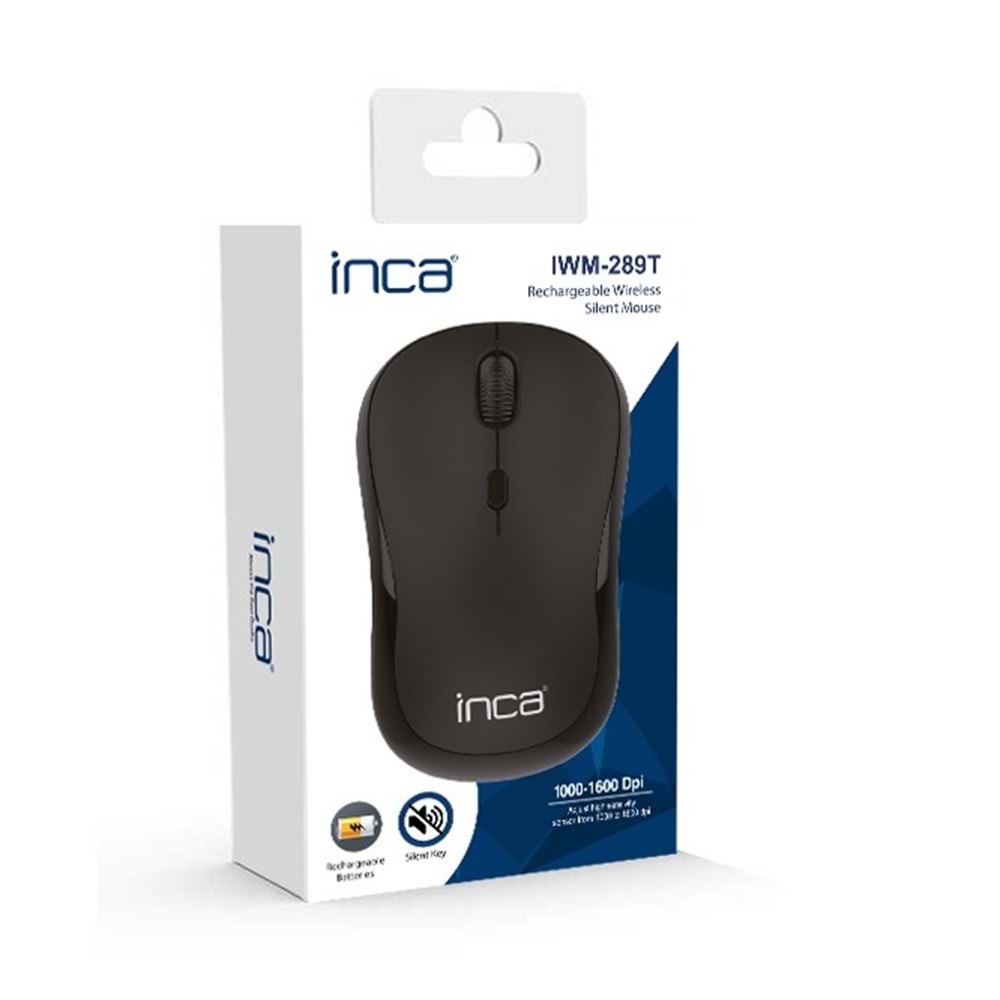 INCA IWM-289T Ergonomic Design Mouse Siyah