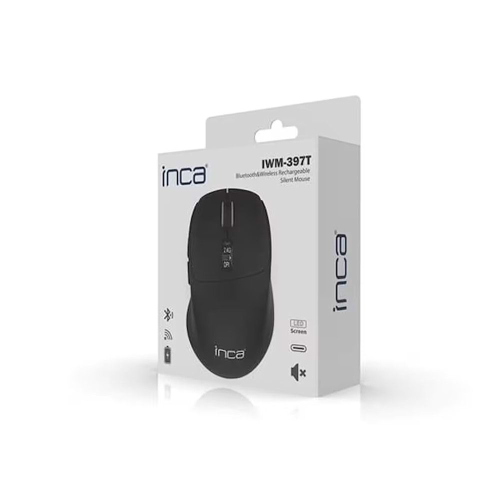 Inca IWM-397T DualMod Bluetooth+Wireless LED Mouse