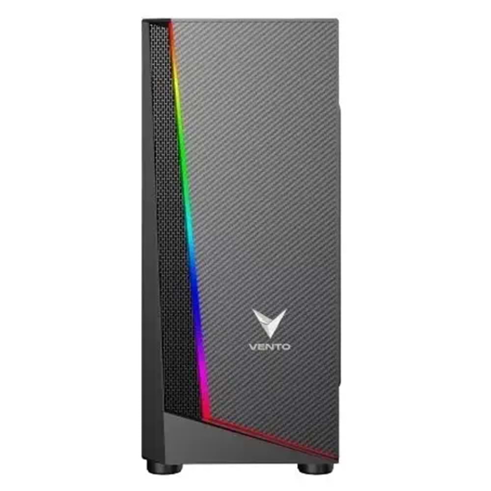 Vento VG08FE No PSU USB 3.0 Temperli Cam ATX Mid-Tower Gaming Kasa