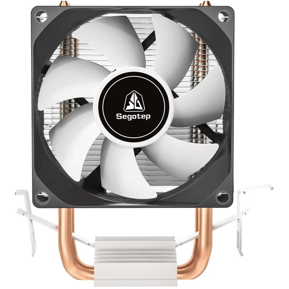 Segotep Wind Clear T2 80mm Intel 1700P AMD Uyumlu ARGB Işıklı Hava Soğutucu Fan