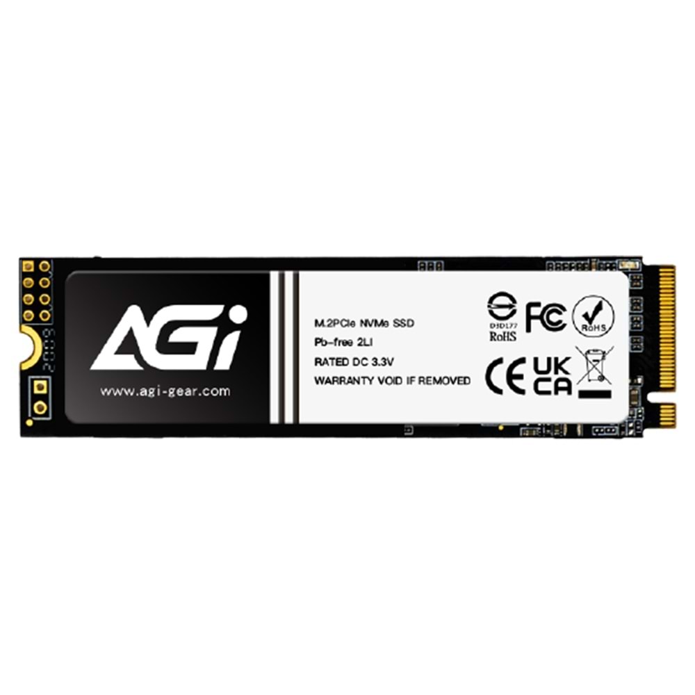 Agi AGI1T0G43AI818-CB 1TB 4700MB/2800MB NVMe PCIe Gen4 2280 M.2 SSD