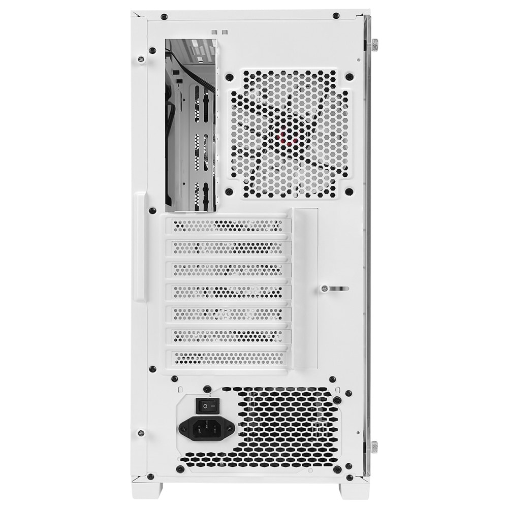 Rampage SPEAR Beyaz 4*RGB Auto Fan ATX Mid-T Gaming Oyuncu Kasası