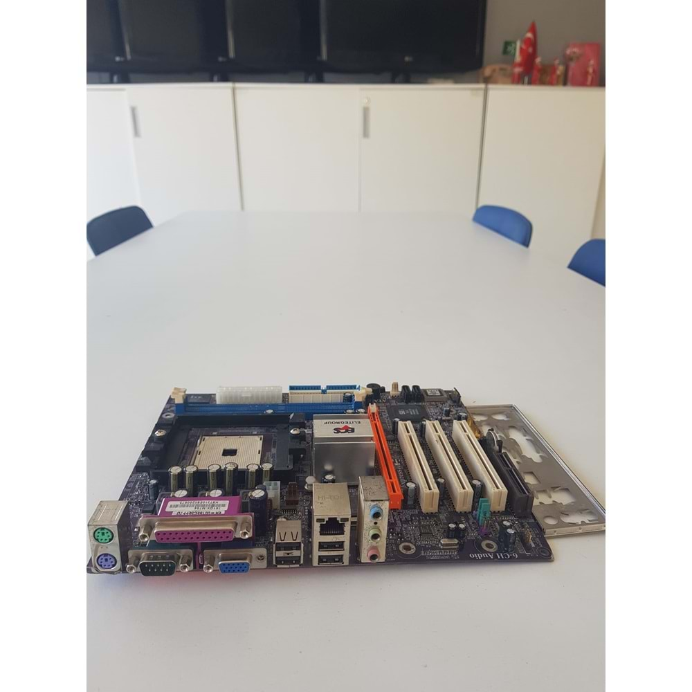 Ecs 761GX-M754 761GX MİCRO ATX AMD DDR 400 İKİNCİ EL ANAKART