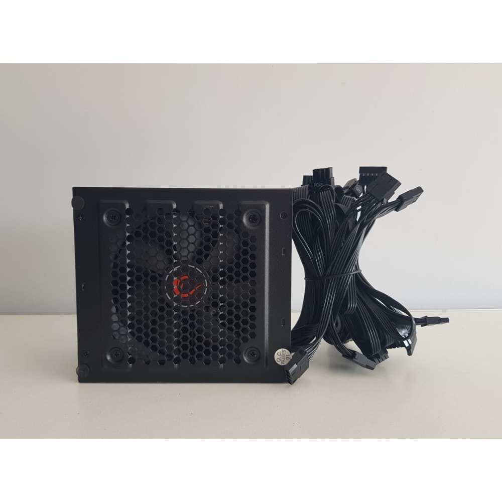 Rampage RMP750-80PB 750W v1 14cm Fan Siyah 80 Plus ( 80+ ) Bronze Sertifikalı Power Supply