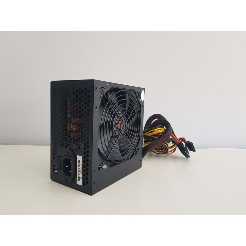 Rampage RMP650 650W 12cm Fan Siyah 80 Plus ( 80+ ) White Sertifikalı Power Supply
