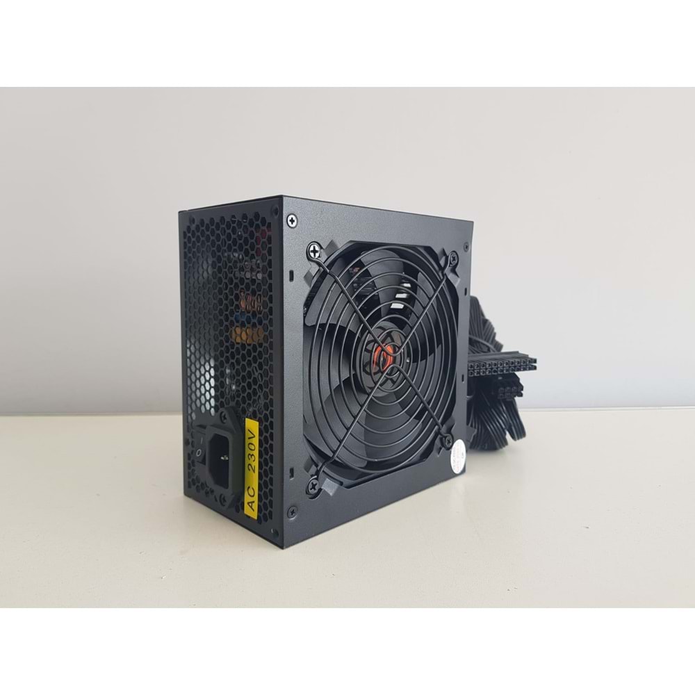 Rampage RMP-600-80P 600W V2 12cm Fan Siyah 80 Plus ( 80+ ) Bronze Sertifikalı Power Supply