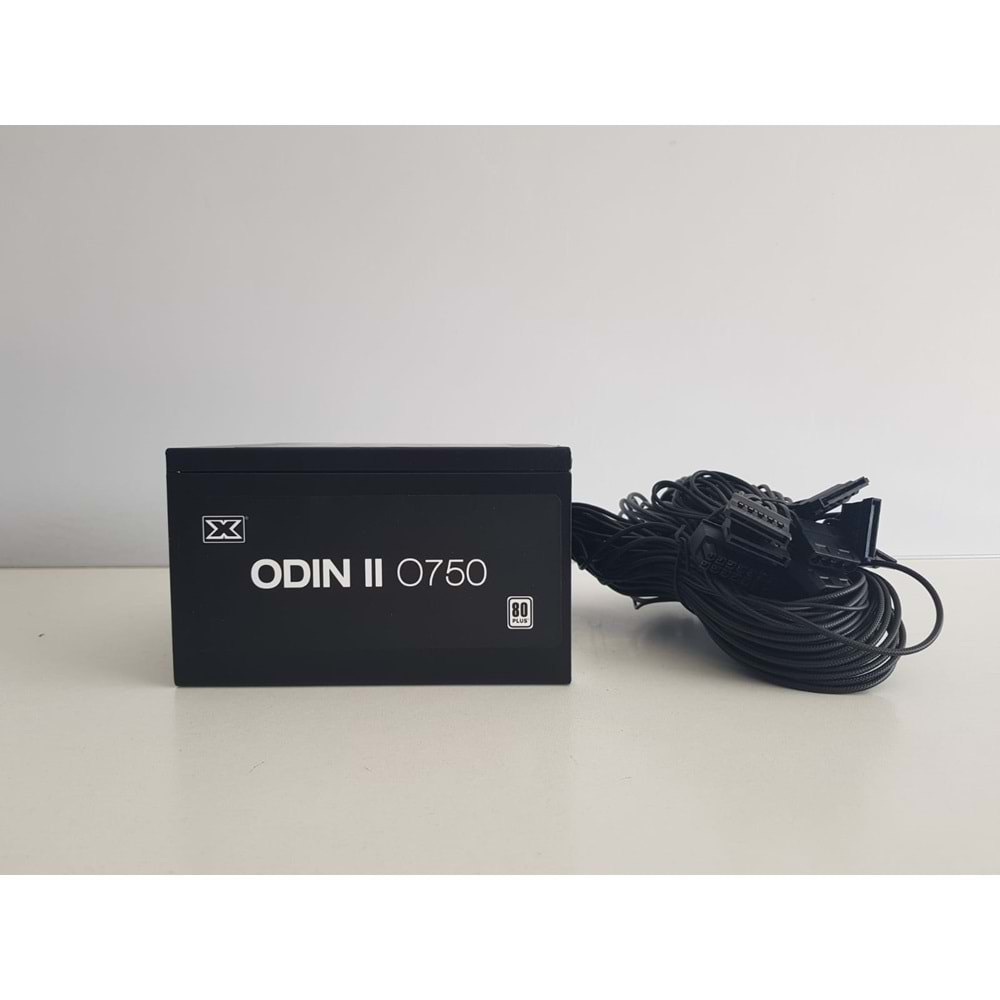 Xigmatek ODIN II 0750 750W APFC 12cm Fan Siyah 80 Plus ( 80+ ) Bronze Sertifikalı Power Supply