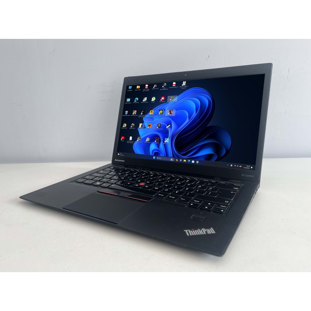 Lenovo Thinkpad X1 Carbon İntel i5-3427U Turbo:2.80ghz 4Gb Ram 128Gb M2 Sata 14