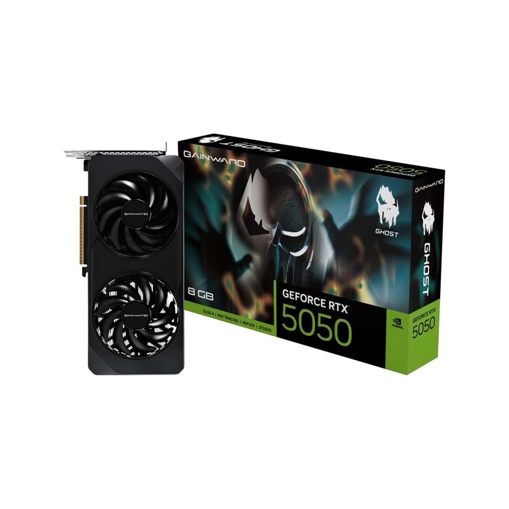 Gainward RTX 5050 Ghost NE65050019P1-GB2070B 128 Bit GDDR6 8 GB Ekran Kartı