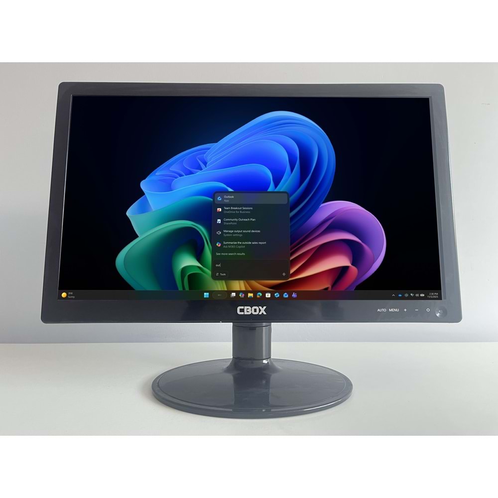 Cbox 1850mpv 5ms 60Hz\VGA\1366x768 18.5 inç Monitör