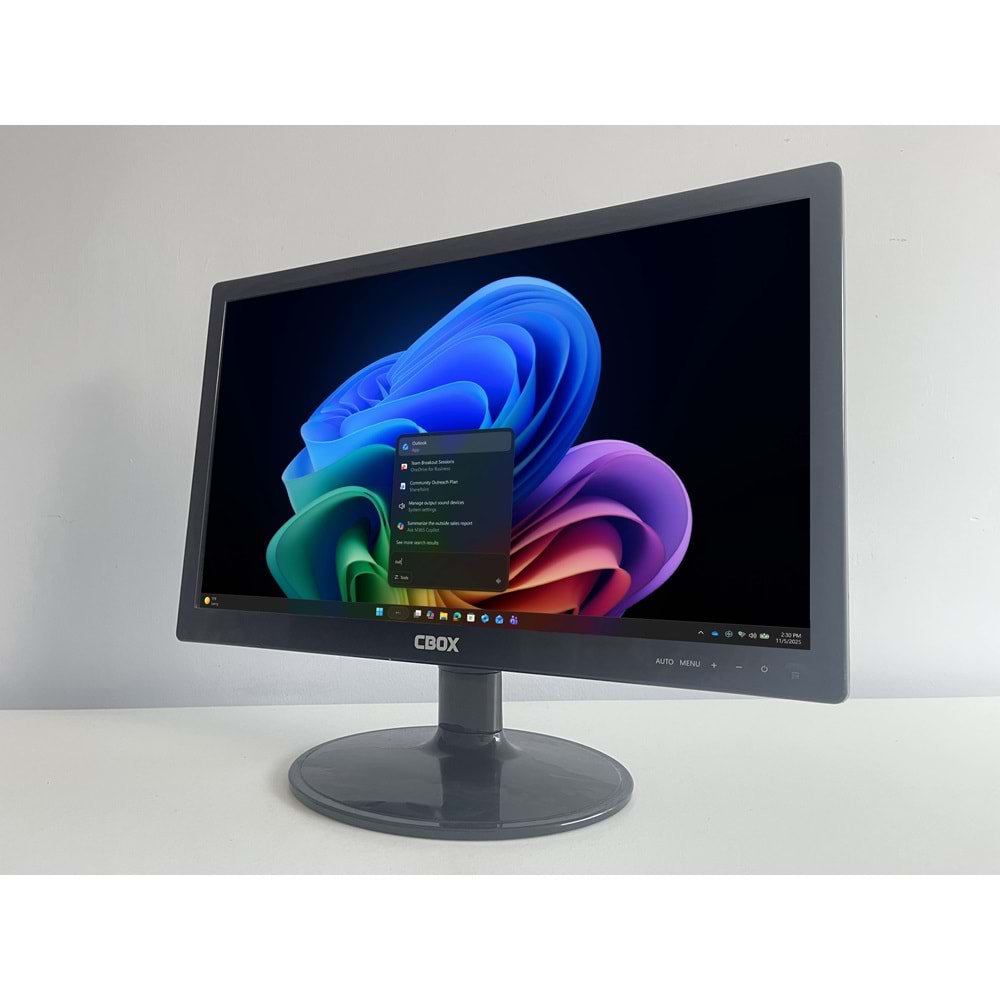 Cbox 1850mpv 5ms 60Hz\VGA\1366x768 18.5 inç Monitör