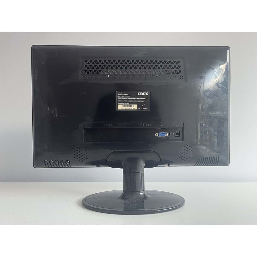 Cbox 1850mpv 5ms 60Hz\VGA\1366x768 18.5 inç Monitör