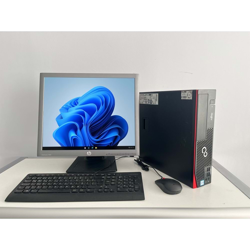 FUJITSU ESPRİMO D756 E90 i3 6100 16Gb Ram 240Gb Ssd 250Gb Hdd 19