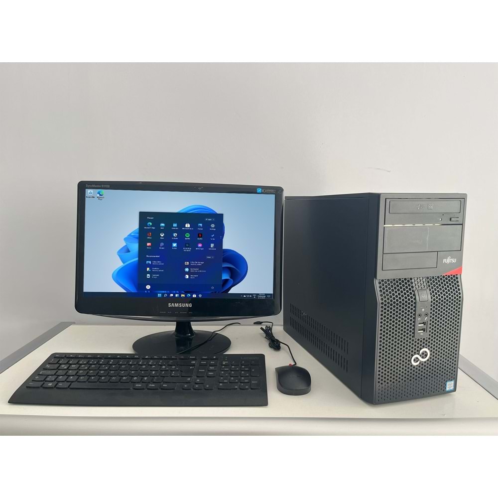FUJITSU ESPRİMO P556 E85 Tower i3 7100 8Gb Ram 120Gb Ssd 19