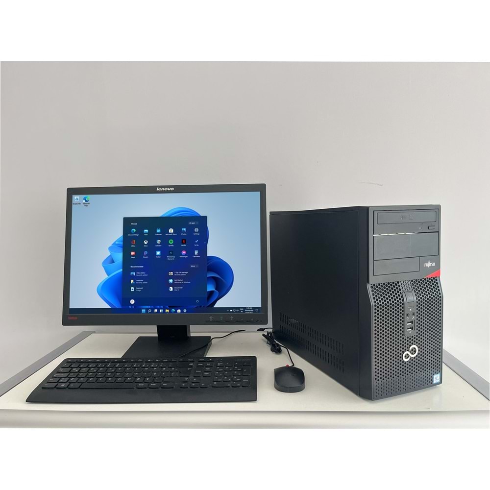 FUJITSU ESPRİMO P556 E85 Tower i5 6500 16Gb Ram 240Gb Ssd 250Gb Hdd 22