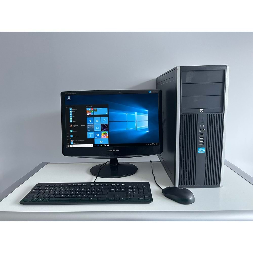 Hp Compaq Elite 8200 Big Tower i3 2120 8Gb Ram 120Gb Ssd 19