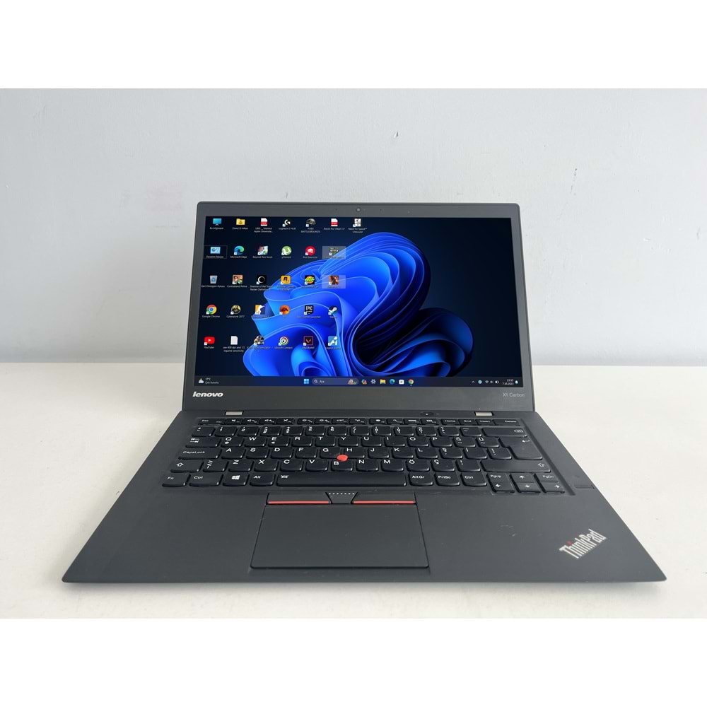 Lenovo Thinkpad X1 Carbon İntel i5-4300u Turbo:2.90ghz 8Gb Ram 256Gb M2 Sata 14