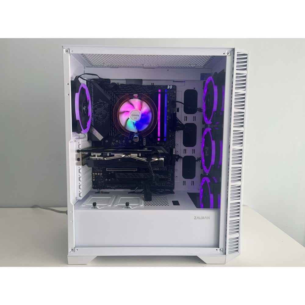 İ5-10500 İşlemci 16Gb Ddr4 Ram Rx580 Ekran Kartı 500Gb M2 Ssd 500Gb Hdd Gaming Zalman Kasa