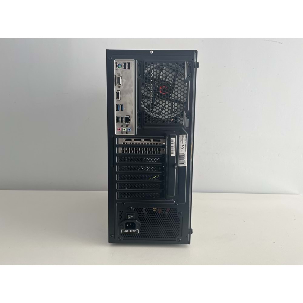 İntel İ5 9400f Turbo:4.80ghz 24Gb Ddr4 Ram 512Gb Ssd + 500Gb Hdd AMD RX 580 DDR5 8gb 256bit E.Kartı RGB Gaming Bilgisayar ( 2 Yıl Garanti )