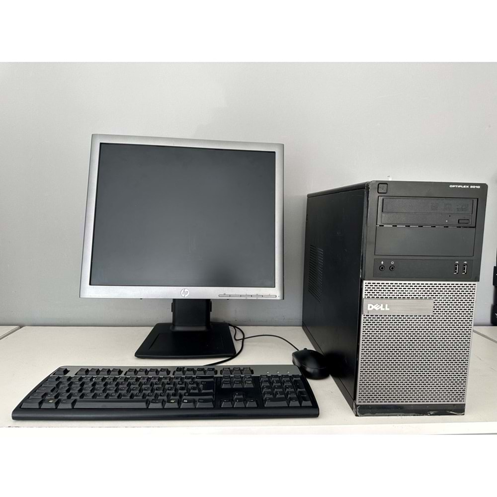 Dell Optiplex 3020 Tower / i5-4570 3.20Ghz / 8Gb Ddr3 / 256Gb SSD+250gb HDD / 2. EL BİLGİSAYAR / HP 19