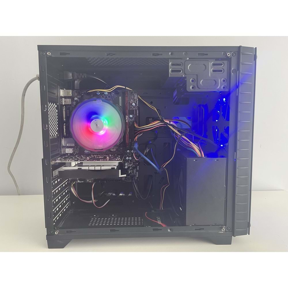 İntel İ5 6400 Turbo:3.30ghz 8Gb Ddr4 Ram 240Gb Ssd + 500Gb Hdd GeForce Gt 740 4gb DDR5 E.Kartı RGB Gaming Bilgisayar ( 2 Yıl Garanti )