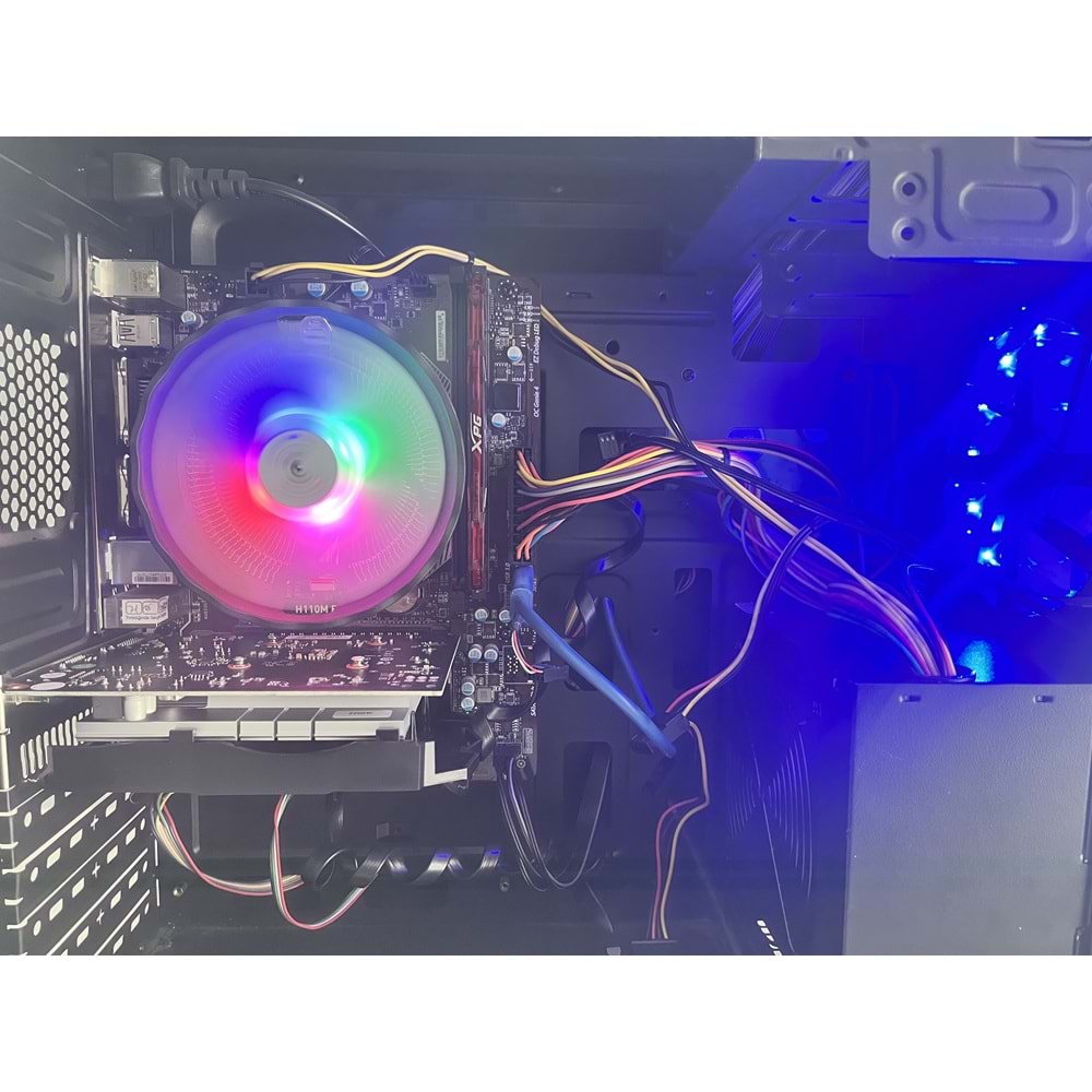 İntel İ5 6400 Turbo:3.30ghz 8Gb Ddr4 Ram 240Gb Ssd + 500Gb Hdd GeForce Gt 740 4gb DDR5 E.Kartı RGB Gaming Bilgisayar ( 2 Yıl Garanti )