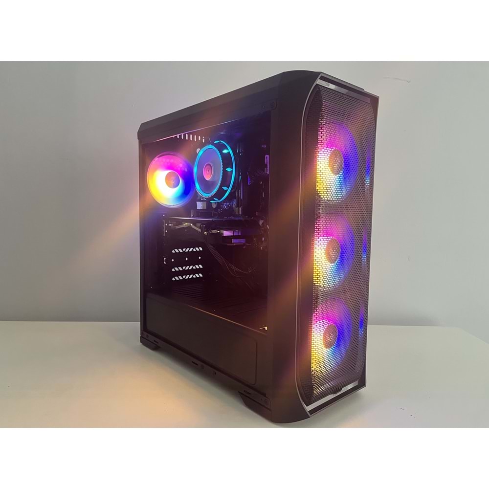 Ryzen 3 1300X İşlemci Rx580 8Gb GDDR5 Ekran Kartı 16Gb Ddr4 Ram 256Gb M.2 Ssd 320Gb Hdd 500W PSU Gaming Zalman Kasa