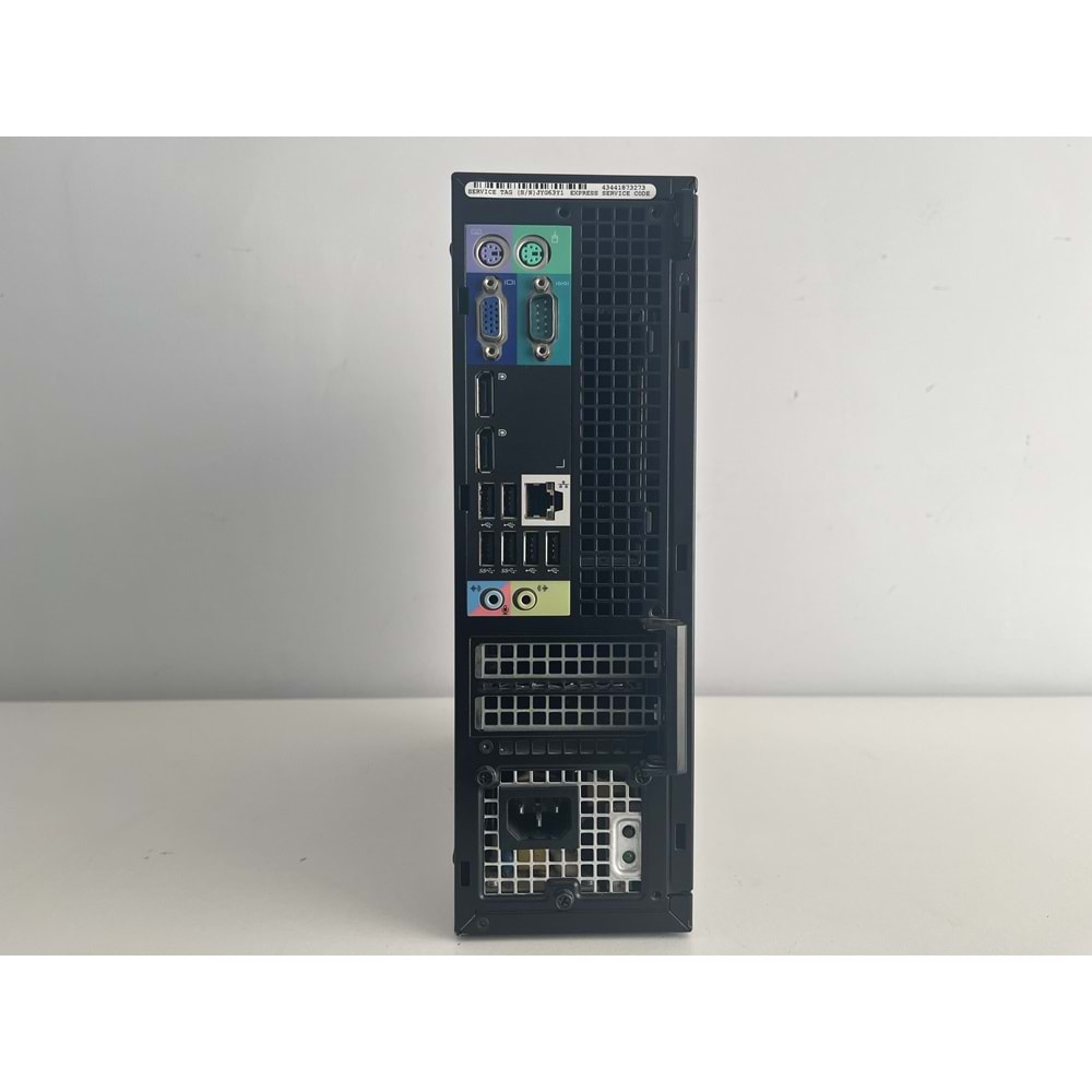 Dell OptiPlex 710 Slim / İ3-3220 3.30GHz / 8Gb DDR3 Ram / 120Gb Ssd / 250Gb Hdd / 2.El Bilgisayar / 3 Ay Garantili