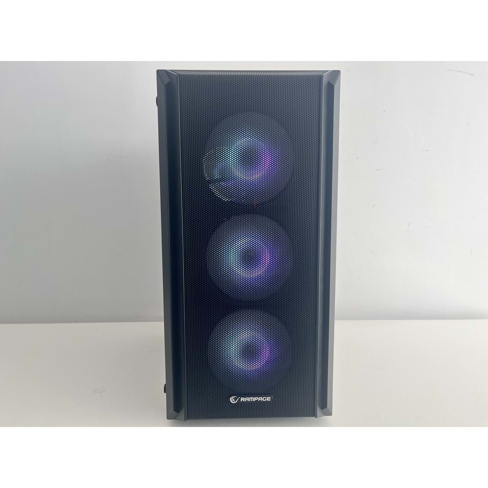 İntel İ3 12100f Turbo:4.30ghz 16Gb Ddr4 Ram 512Gb NVME Ssd AMD RX 580 DDR5 8gb 256bit E.Kartı Gigabyte H610 650W PSU RGB Gaming Bilgisayar ( 2 Yıl Garanti )