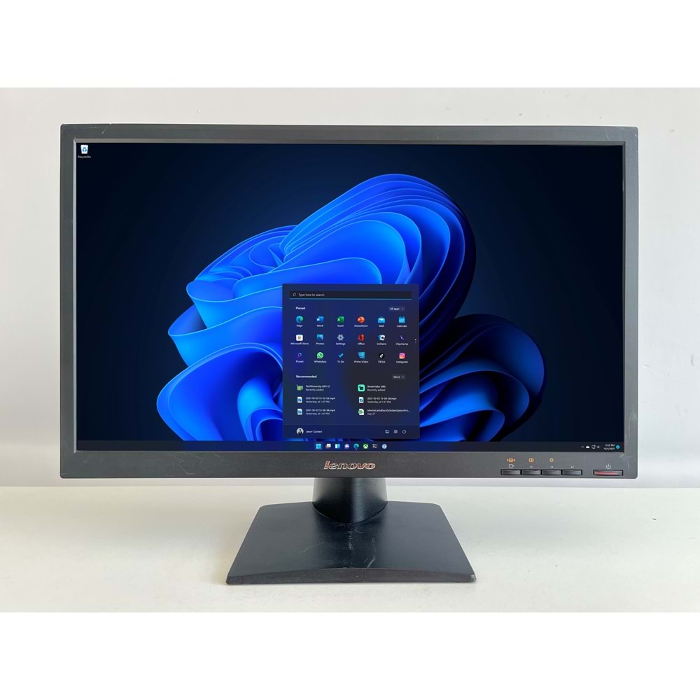 Dell Optiplex 790 Tower / İ5-3350p-3.30ghz / 16Gb Ddr3 / 128Gb SSD+250gb HDD /2. EL BİLGİSAYAR / Lenovo Led 22