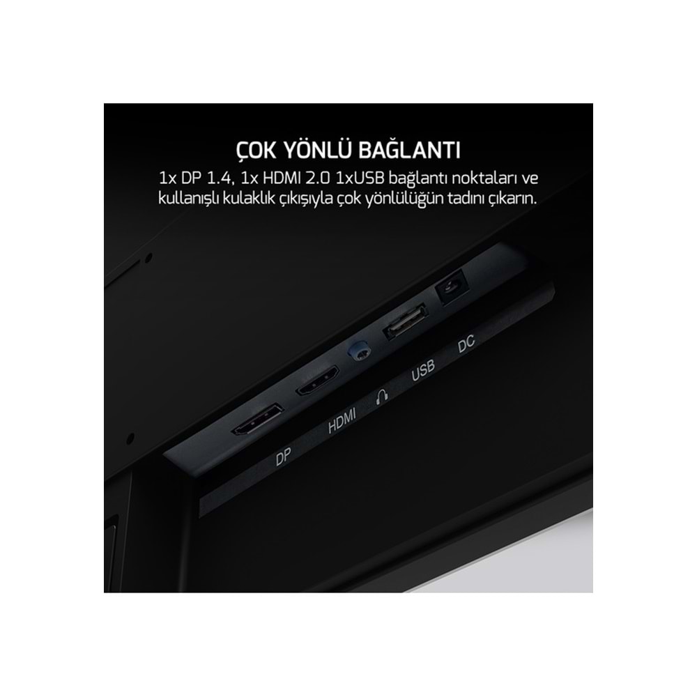 James Donkey Epic E10 23.8'' 180Hz 0.5Ms FHD VA Panel Gaming Monitör ( 2 yıl grantili )