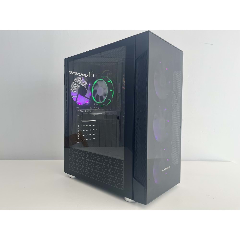 İ3 9100 Gt-740 4Gb Gddr 5 Ekran Kartı 8Gb Ddr4 Ram 512Gb Sata Ssd 300W Everst Psu Rampage Gaming Kasa